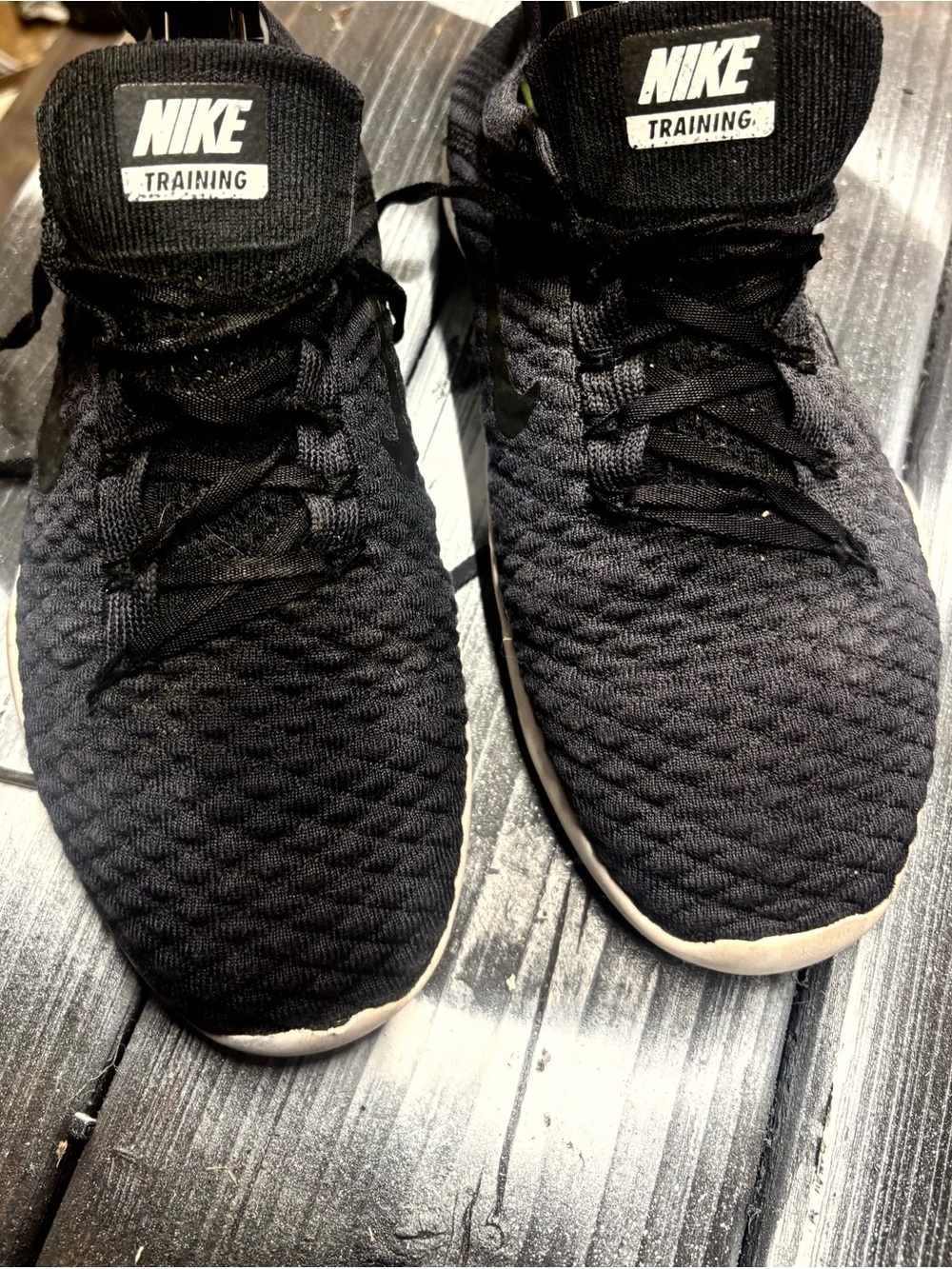 Nike Training black sneakers #training #athletic Womens size 7 good condition